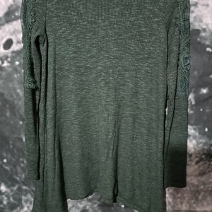Knox Rose Green Long Sleeve Top